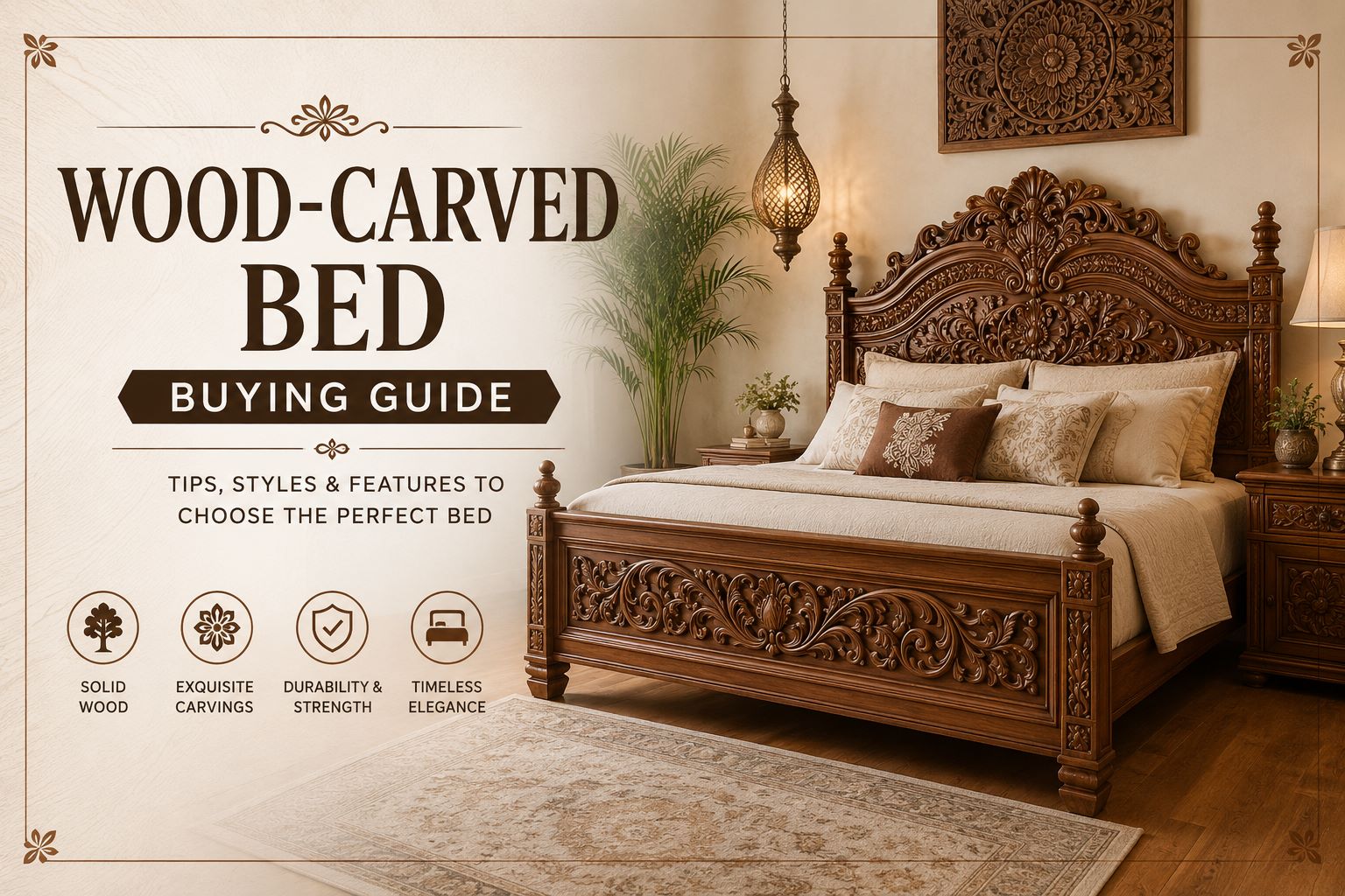 Wood Carved Bed Buying Guide: How to Choose the Perfect Design for Your Bedroom